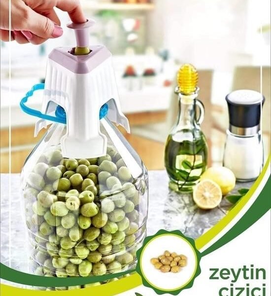 BUFFER® Kolay Zeytin Dilme Çizme Aparatı Pratik Kolay Zeytin Çizici Alet